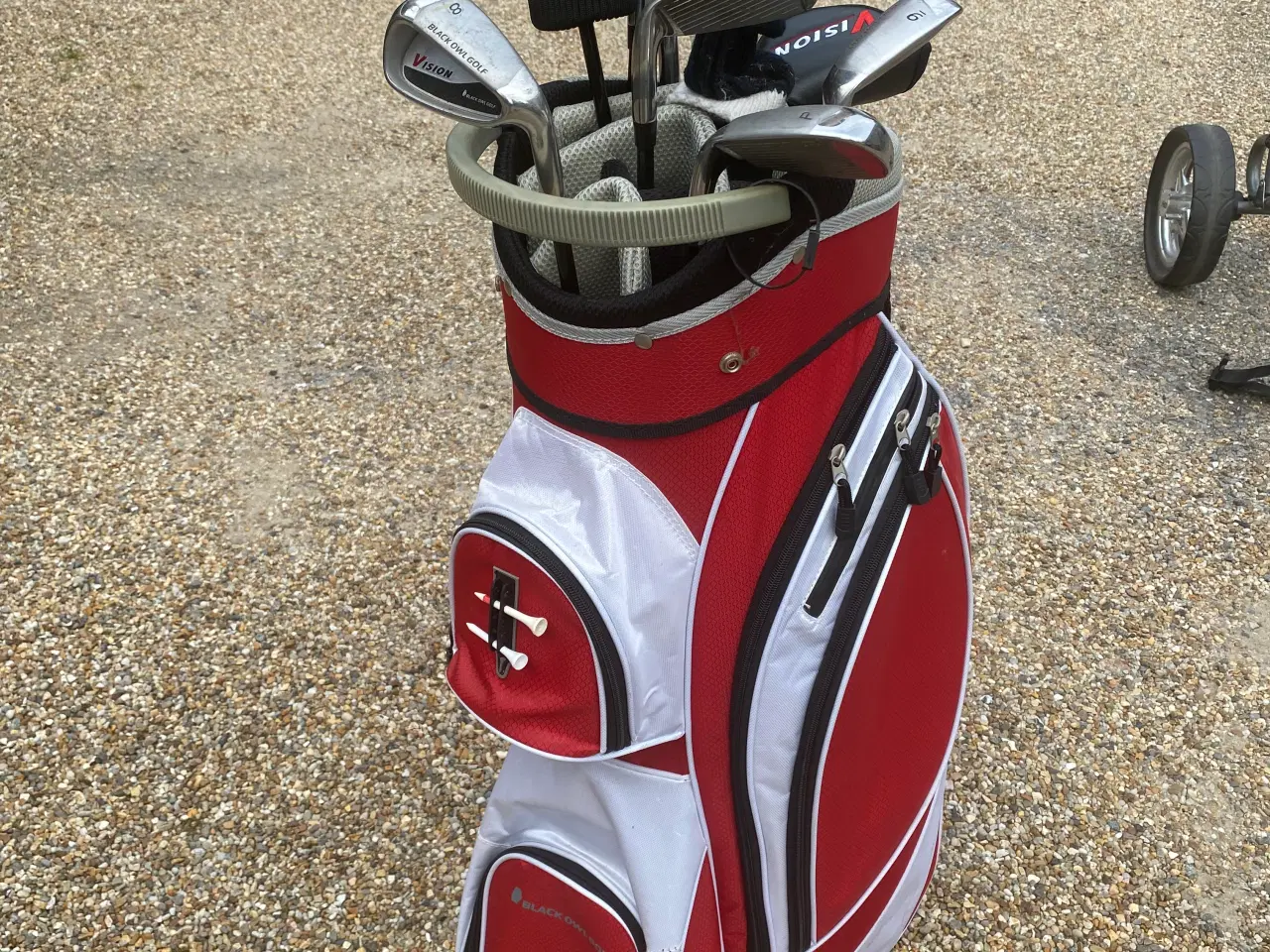 Billede 1 - Dame Golf sæt. m/ back og Vogn