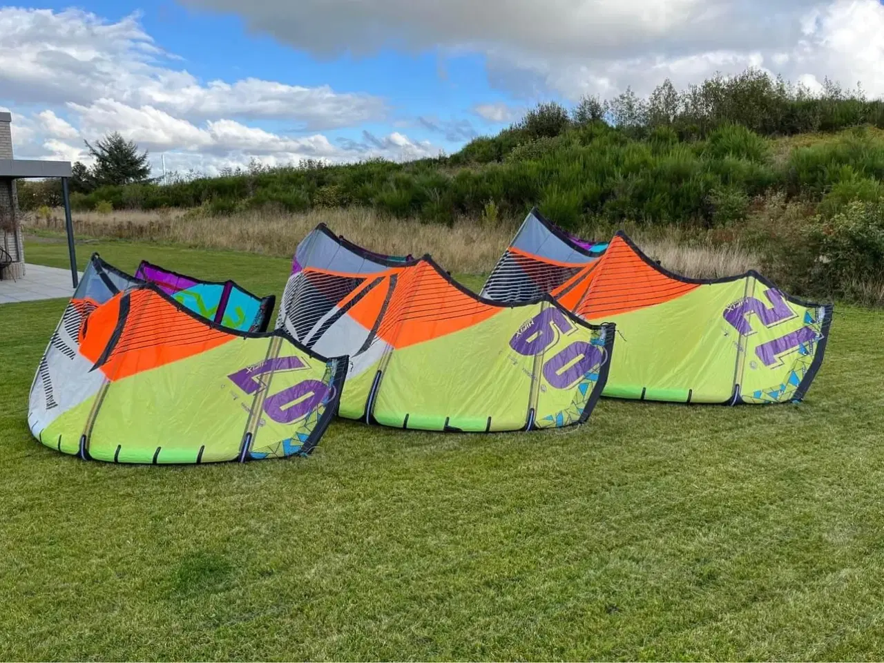 Billede 1 - Liquid Force HiFi-X 9-12 kites inkl. 2 bar