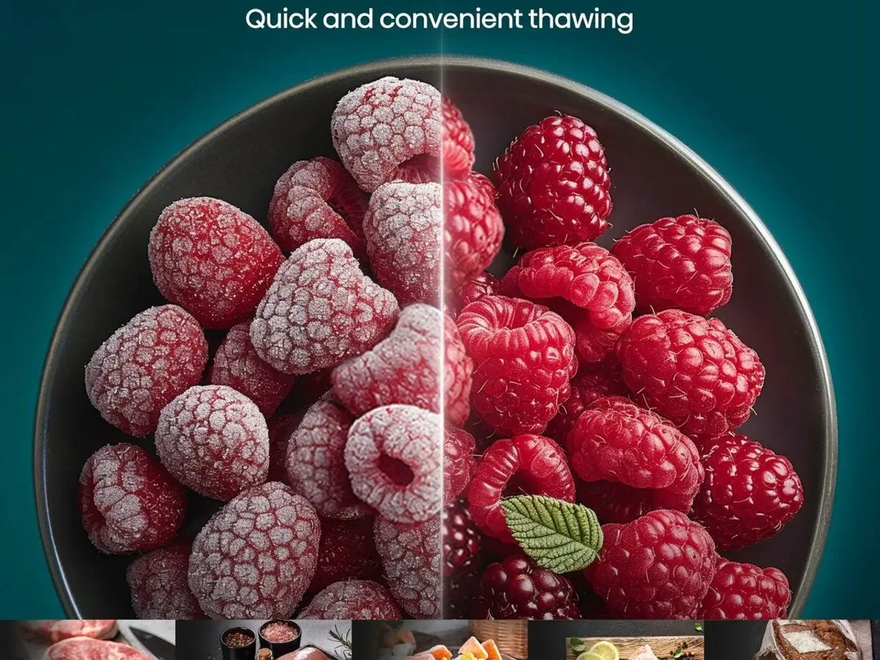 Billede 9 - Mikrobølgeovn Hisense H20MOBP1HI 20 L - Sort, 700 W