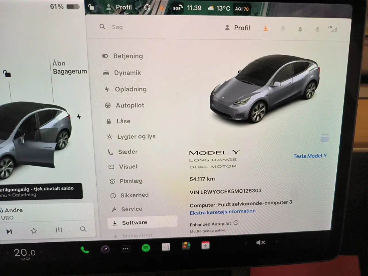 Billede 7 - Tesla Model Y  Long Range AWD