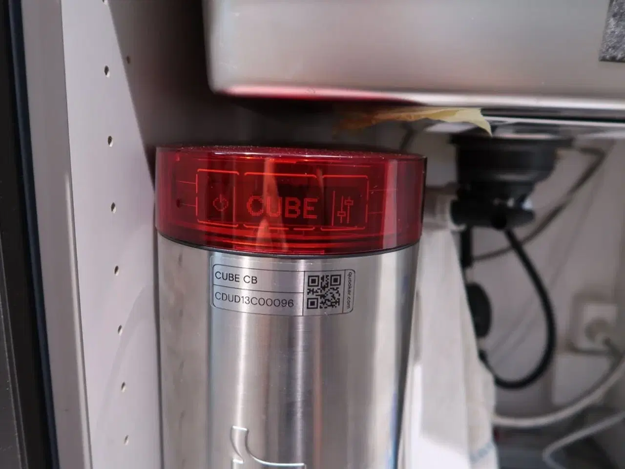 Billede 6 - Armatur QUOOKER med tank QUOOKER CUBE CB, kulsyrepatron m.m.