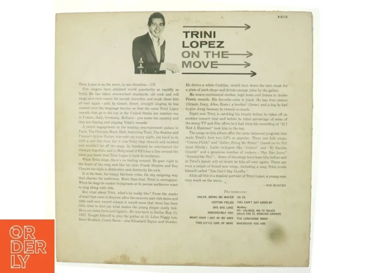 Billede 3 - On the Move, Trini Lopez