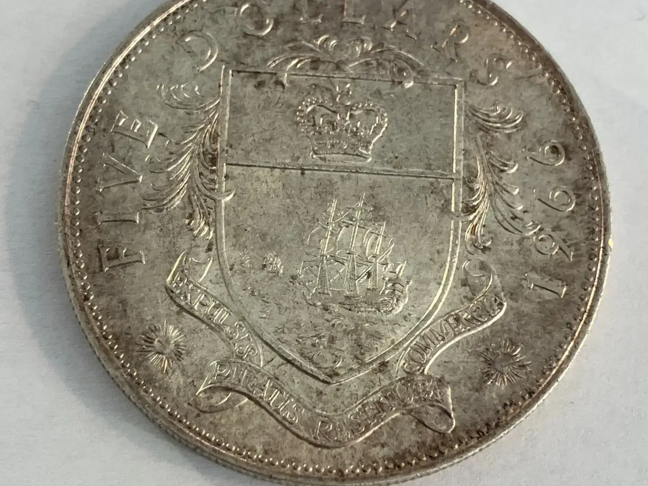 Billede 1 - 5 Five Dollar Bahamas 1966