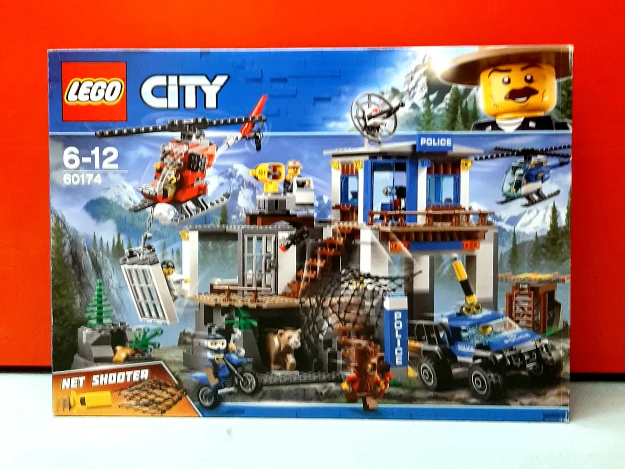 Billede 1 - LEGO 60174, Bjergpolitiets hovedkvarter.