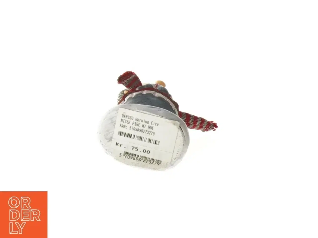 Billede 5 - Nissepige, julepynt fra Værsgo (str. 11 x 5 cm)