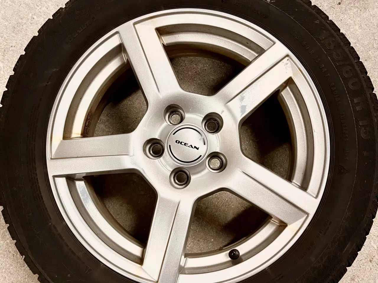 Billede 1 - Vinterdæk på alufælge VW Polo