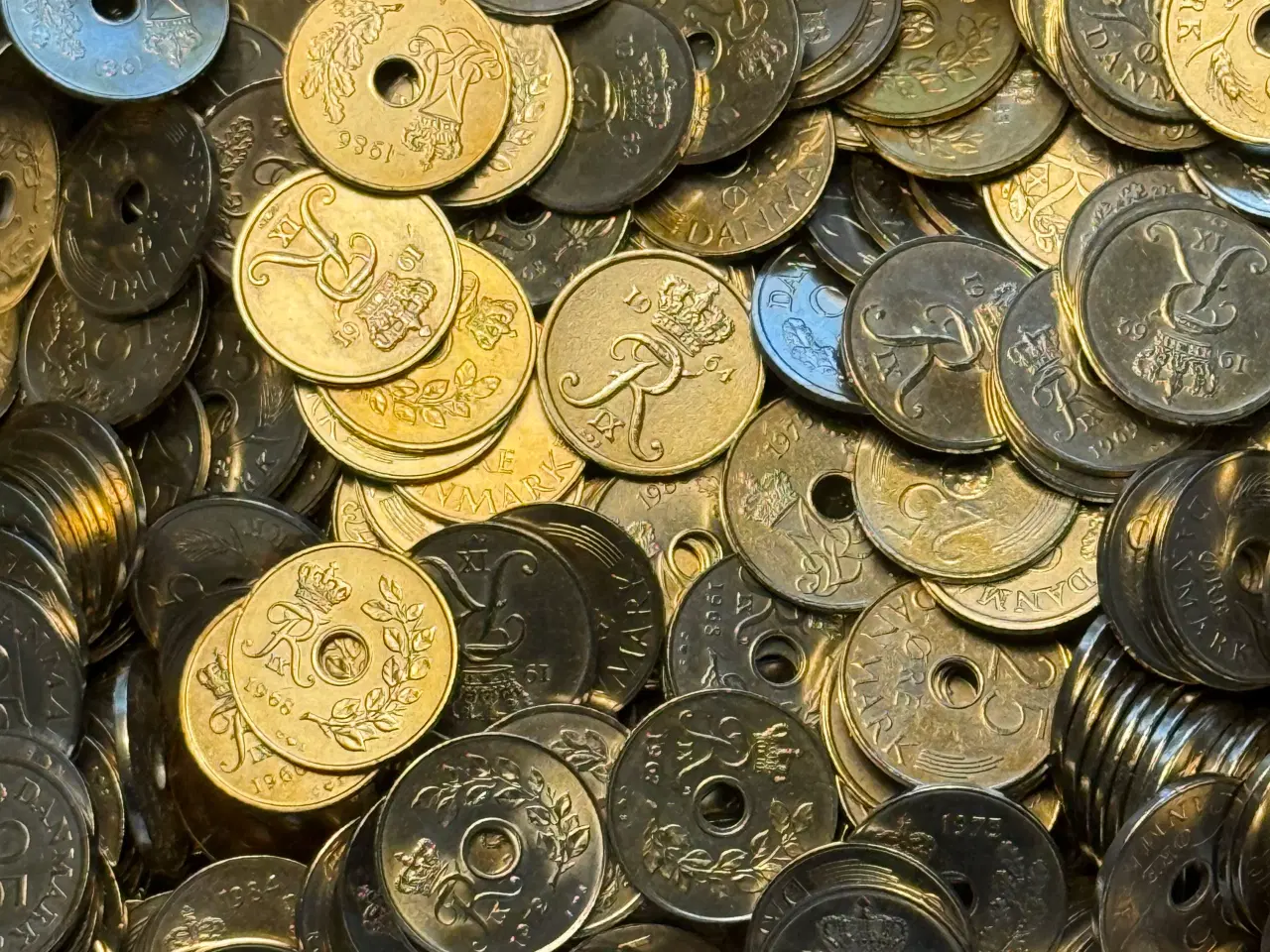 Billede 9 -  5 kg 25 øre med eller uden hul