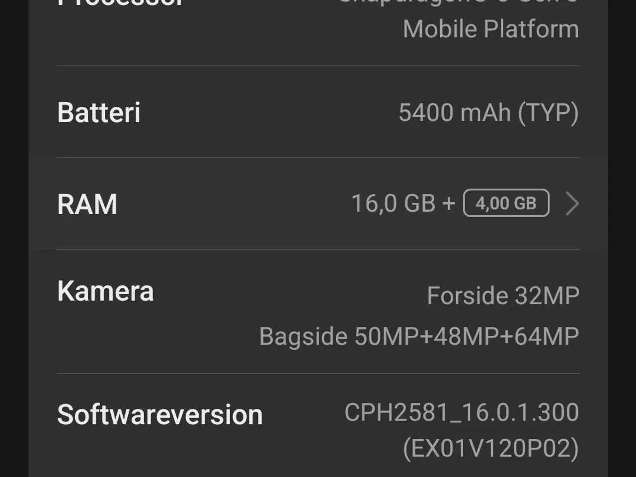 Billede 1 - OnePlus 12 512GB, 16+4 GB RAM