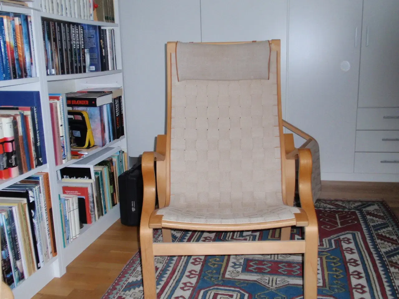 Billede 5 - Lænestol med fodskammel