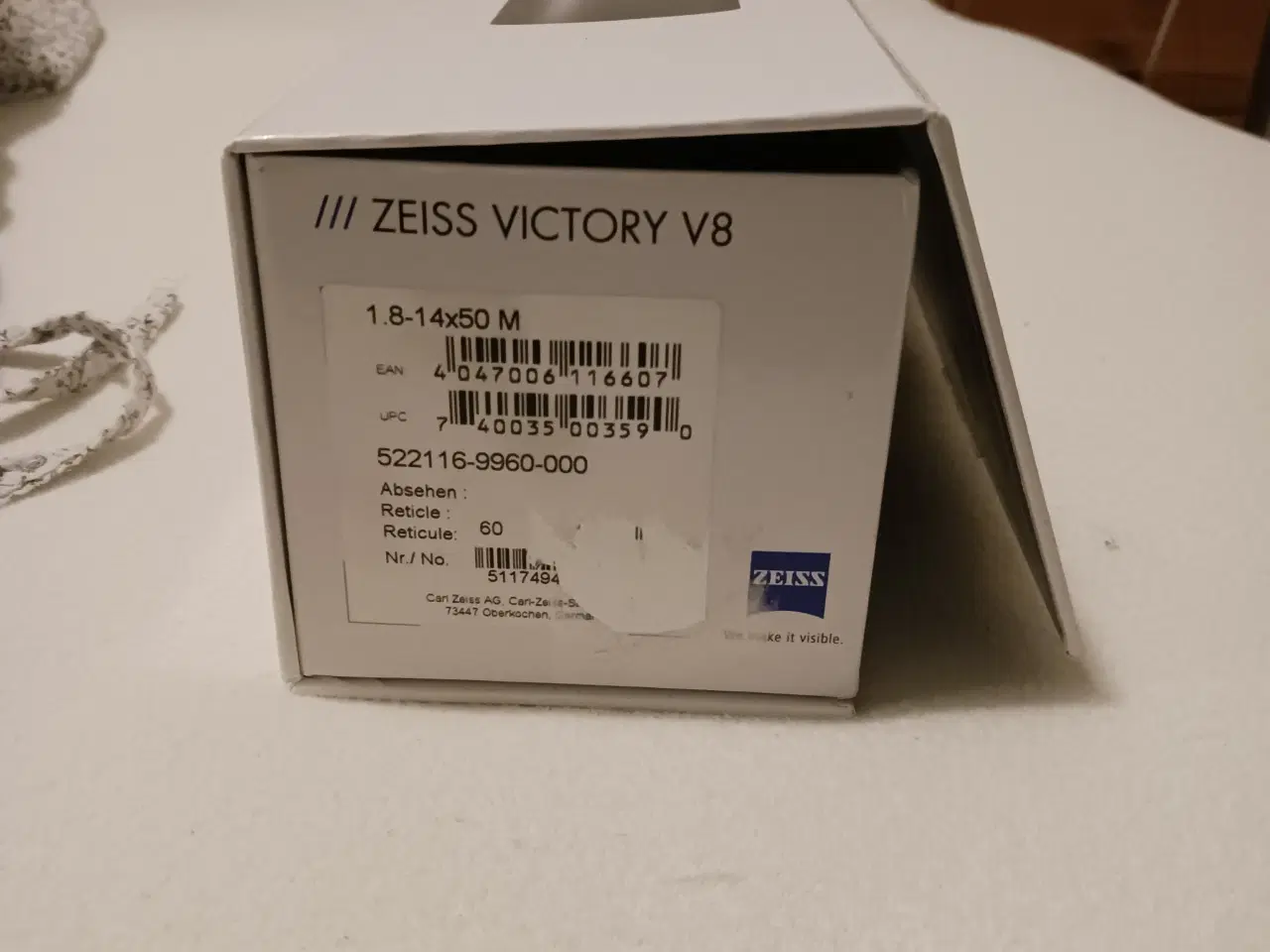 Billede 2 - Zeiss V8 1,8-14×50