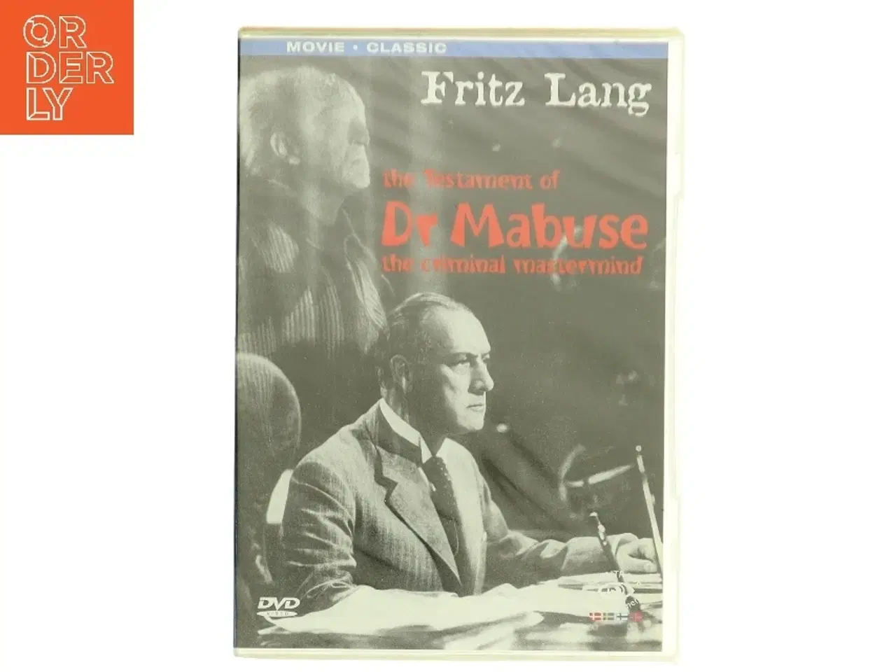 Billede 1 - Testament of Dr. Mabuse - the Testament of Dr. Mabuse med Oscar Beregi (DVD)
