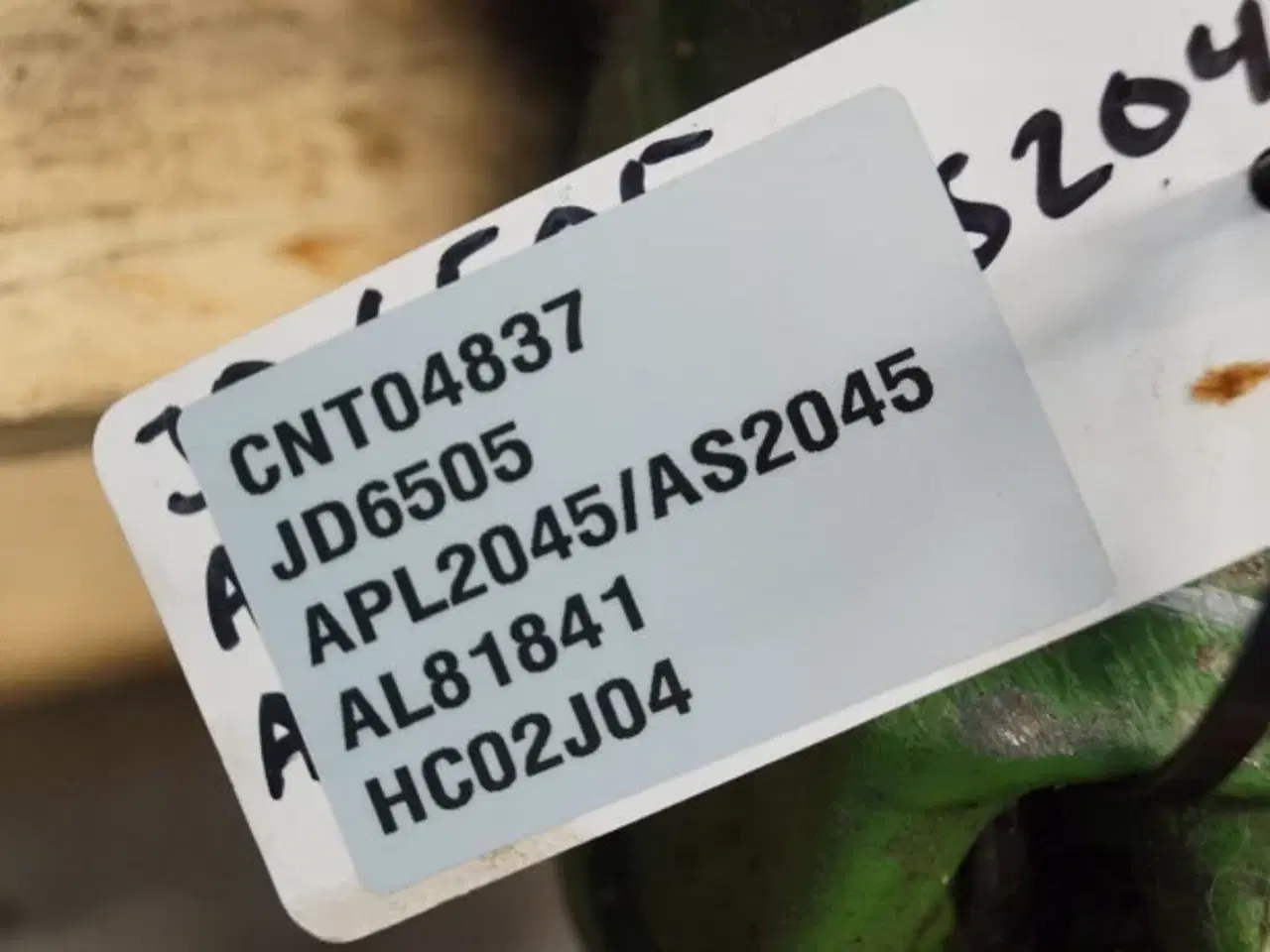 Billede 2 - John Deere 6505 Aksel AL81841