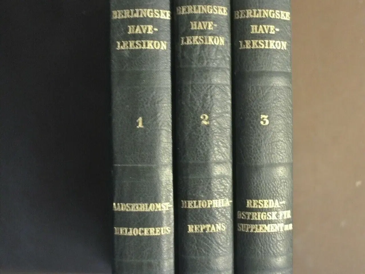 Billede 1 - berlingske haveleksikon med stueplanter 1-3, red. 
