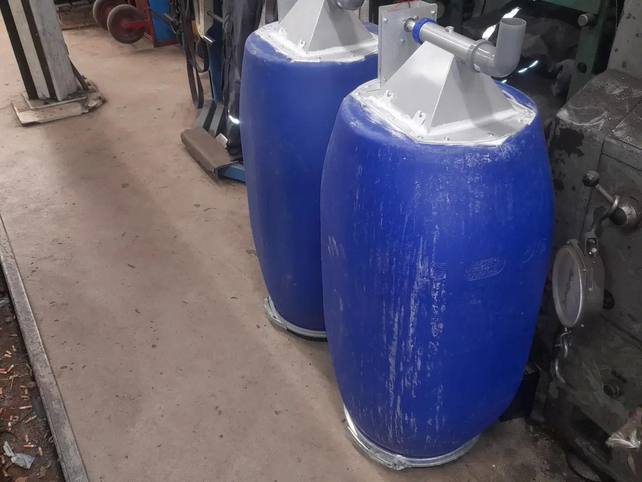 Billede 1 - Fodertønde med automatisk fodring