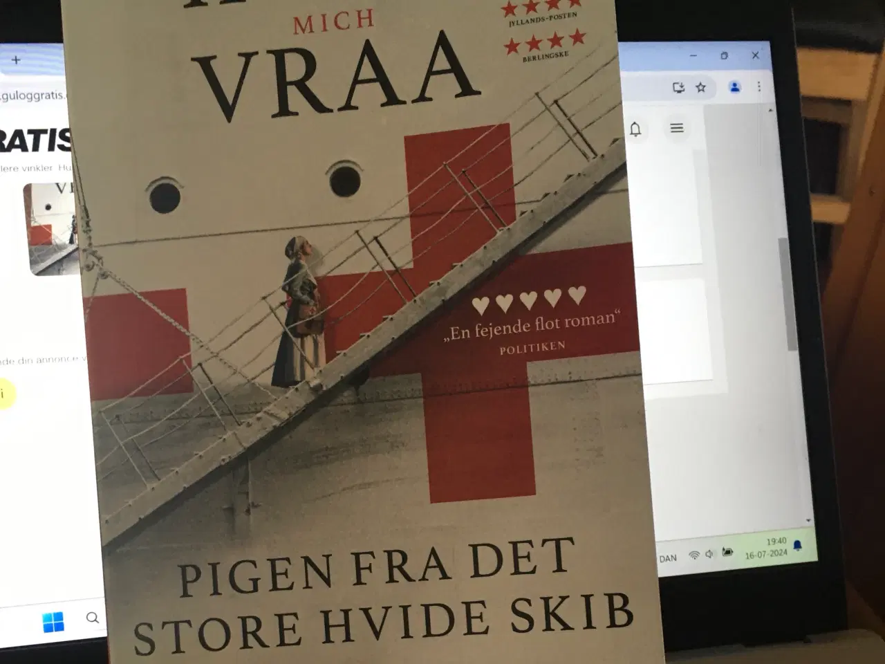 Billede 2 - Pigen fra det store  hvide skib