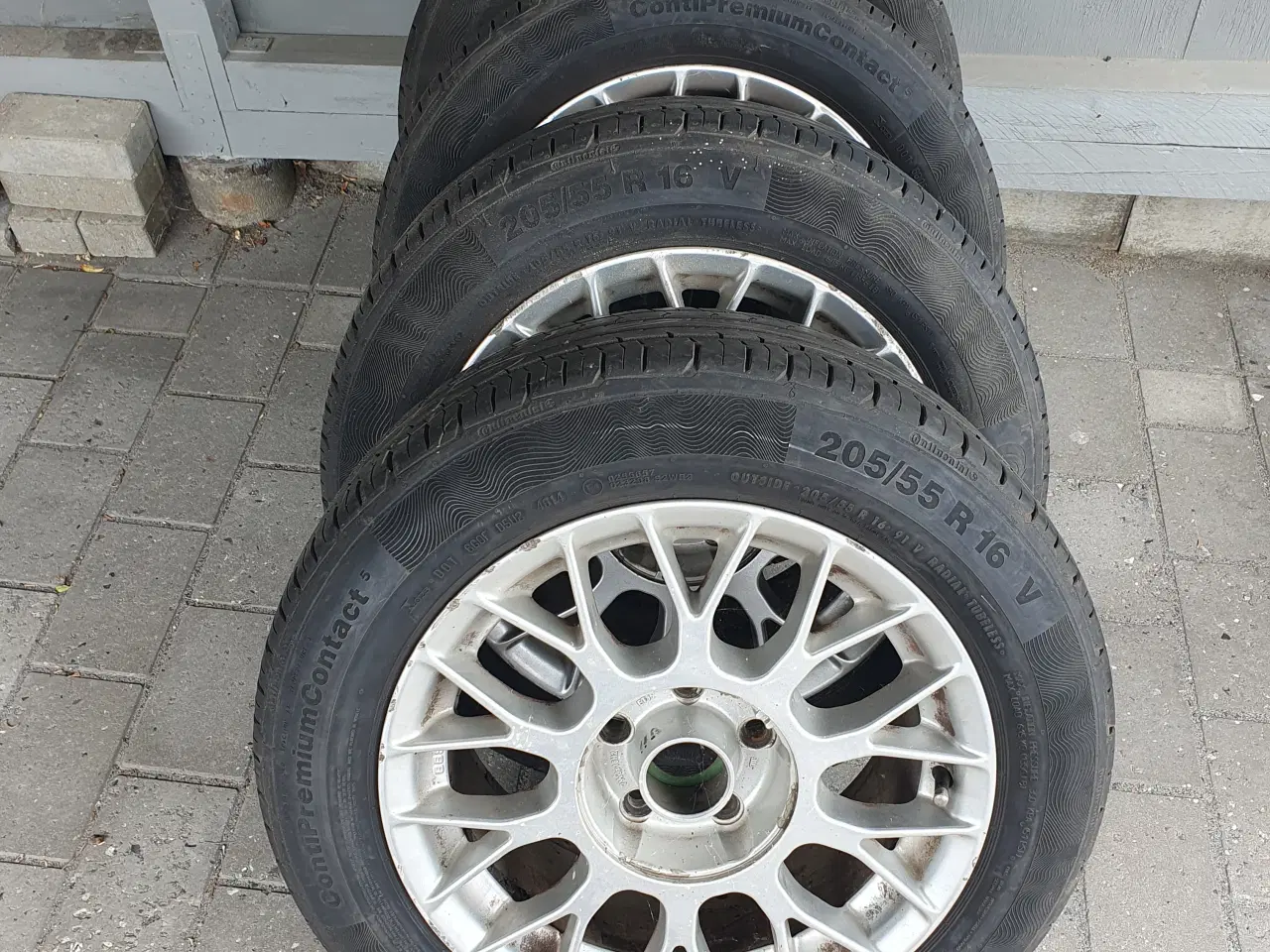 Billede 1 - BBS fælge med sommerdæk