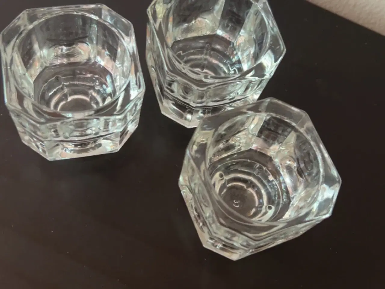 Billede 2 - Lysestager i Mundblæst italiensk glas 