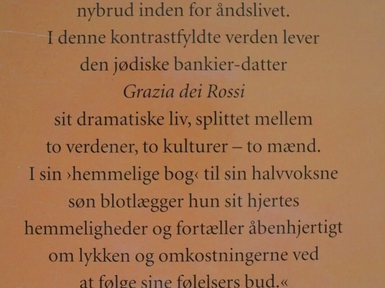 Billede 3 - jaget af skæbnen. grazia dei rossis hemmelige bog,