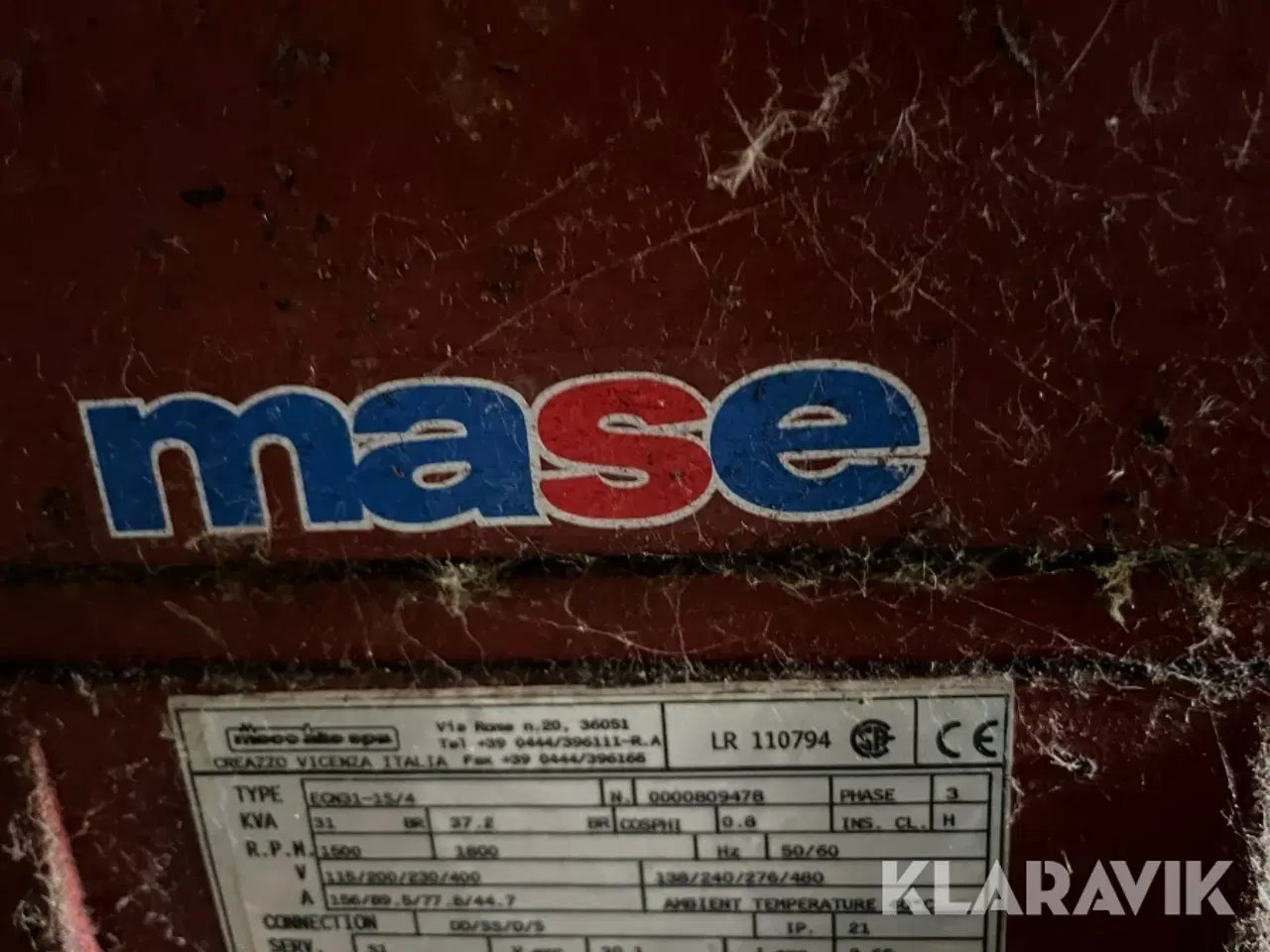 Billede 6 - Generator MASE MT 31
