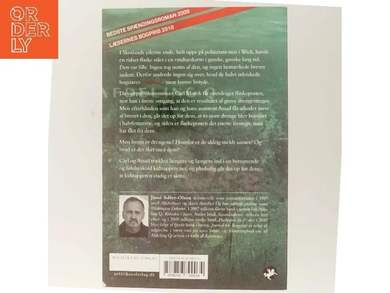 Billede 3 - Flaskepost fra P af Jussi Adler-Olsen (Bog)