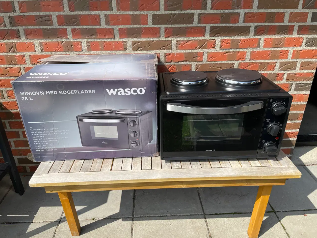 Billede 1 - Wasco miniovn med kogeplader