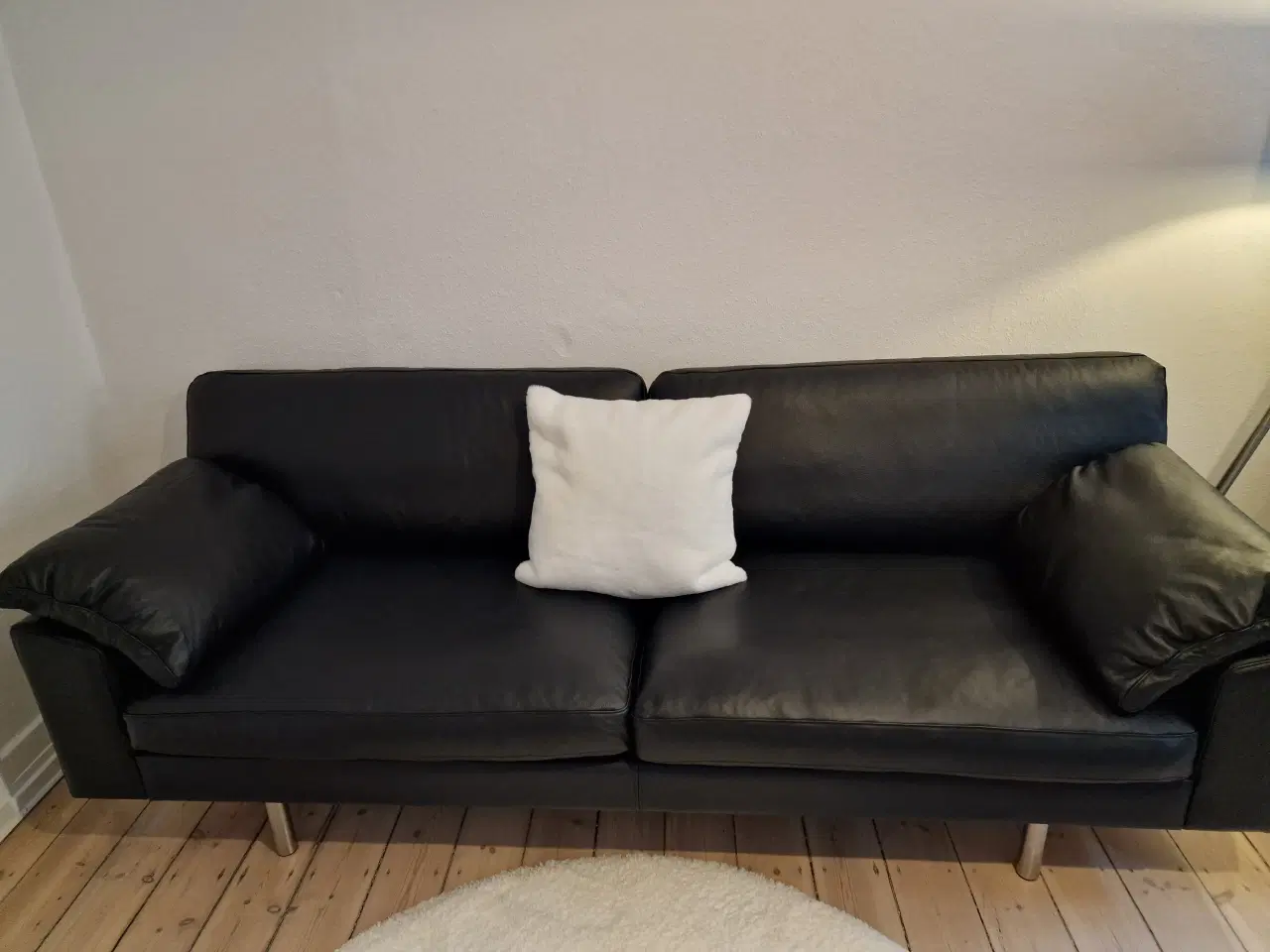 Billede 1 - Ny læder sofa