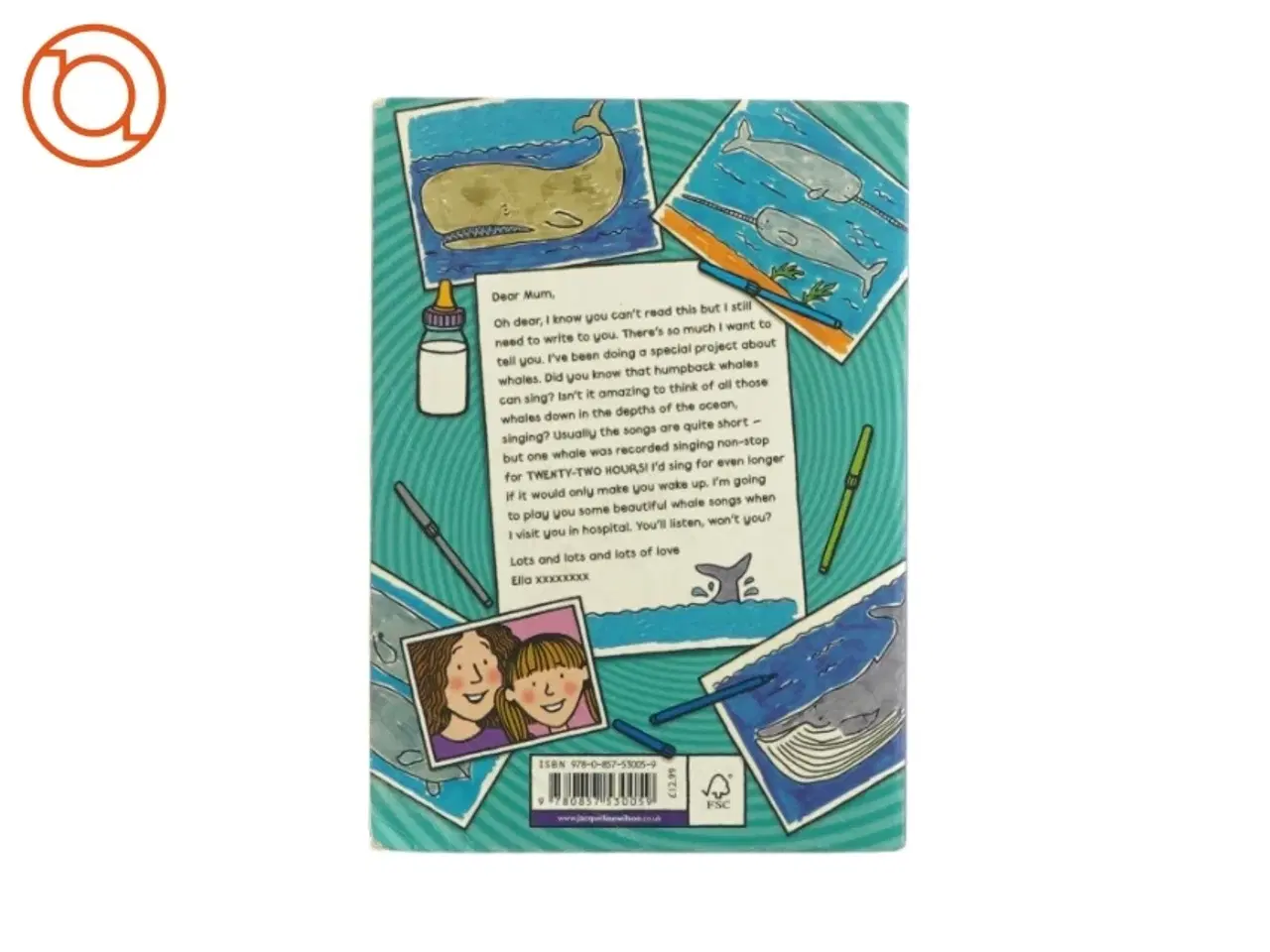 Billede 2 - The longest whale song af Jacqueline Wilson (bog)