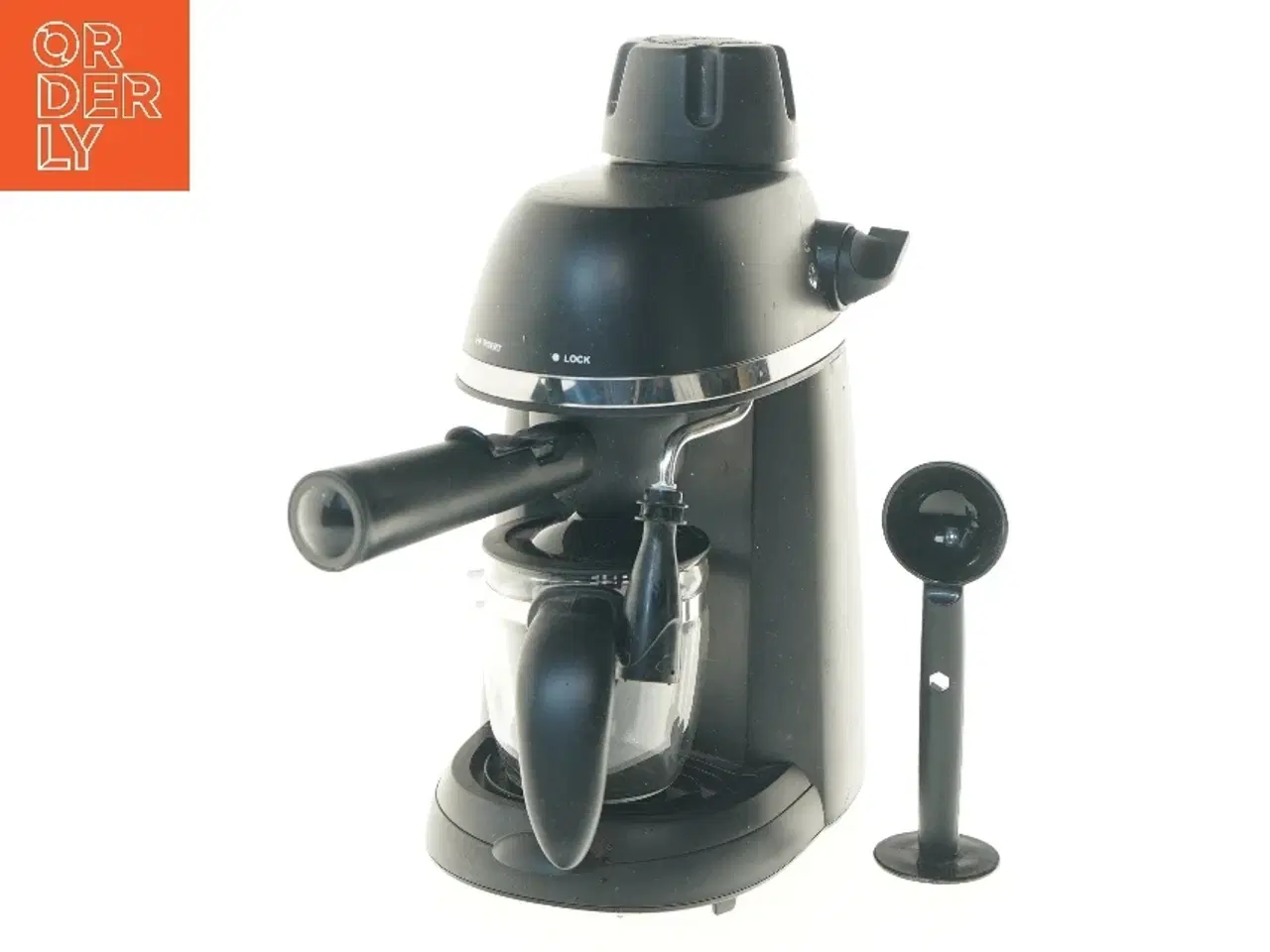 Billede 1 - Espressomaskine med kværn fra Epio (str. 30x22x15 cm)