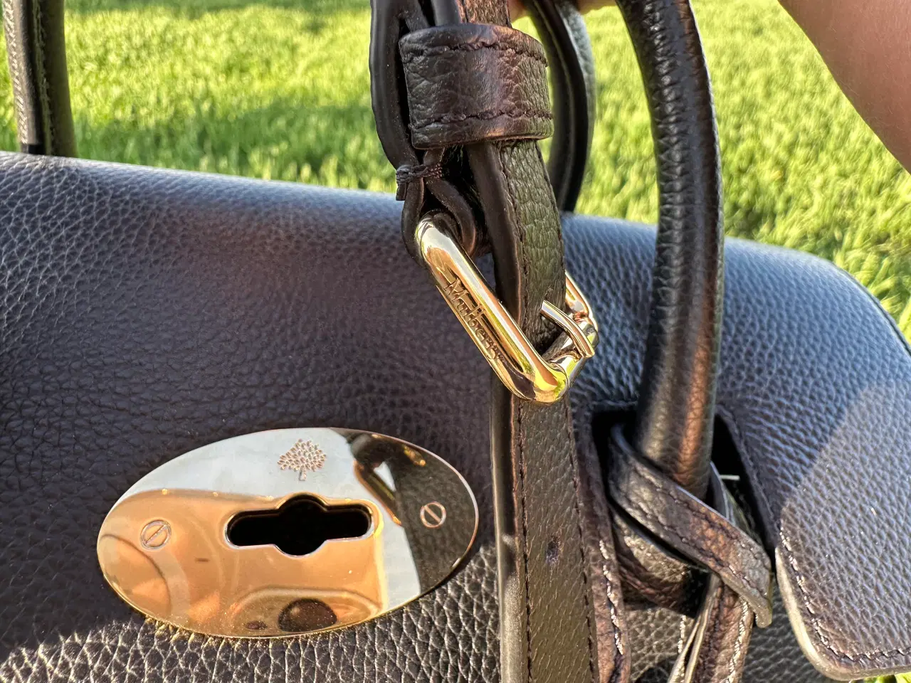 Billede 11 - Bayswater Satchel Black Small Classic Grain