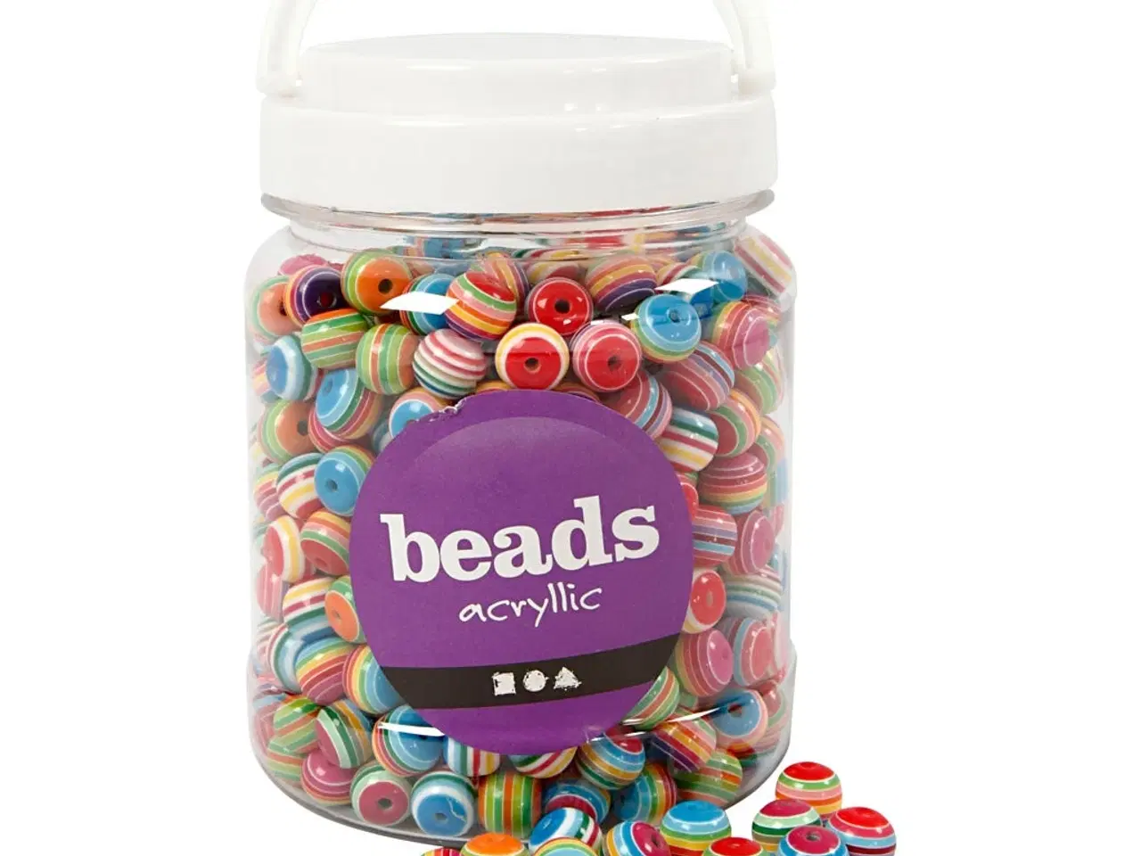 Billede 1 - Multimix, diam. 12 mm, hulstr. 1,5 mm, ca. 530 stk., 510 g, 700 ml/ 1 ds.