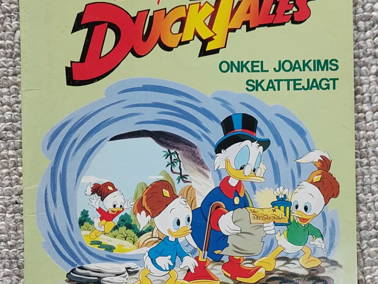Billede 1 - Onkel Joakims skattejagt - DuckTales bog