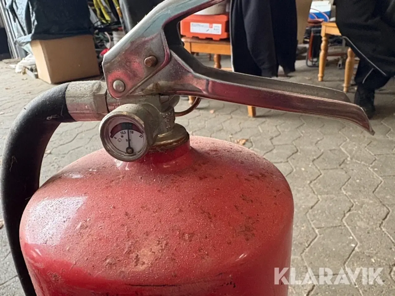 Billede 5 - Blandet lot pulverslukkere Dansk brandteknik 6 styk