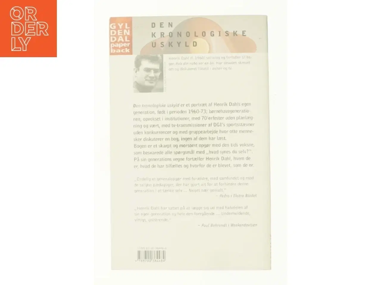 Billede 3 - Den kronologiske uskyld af Henrik Dahl (Bog)