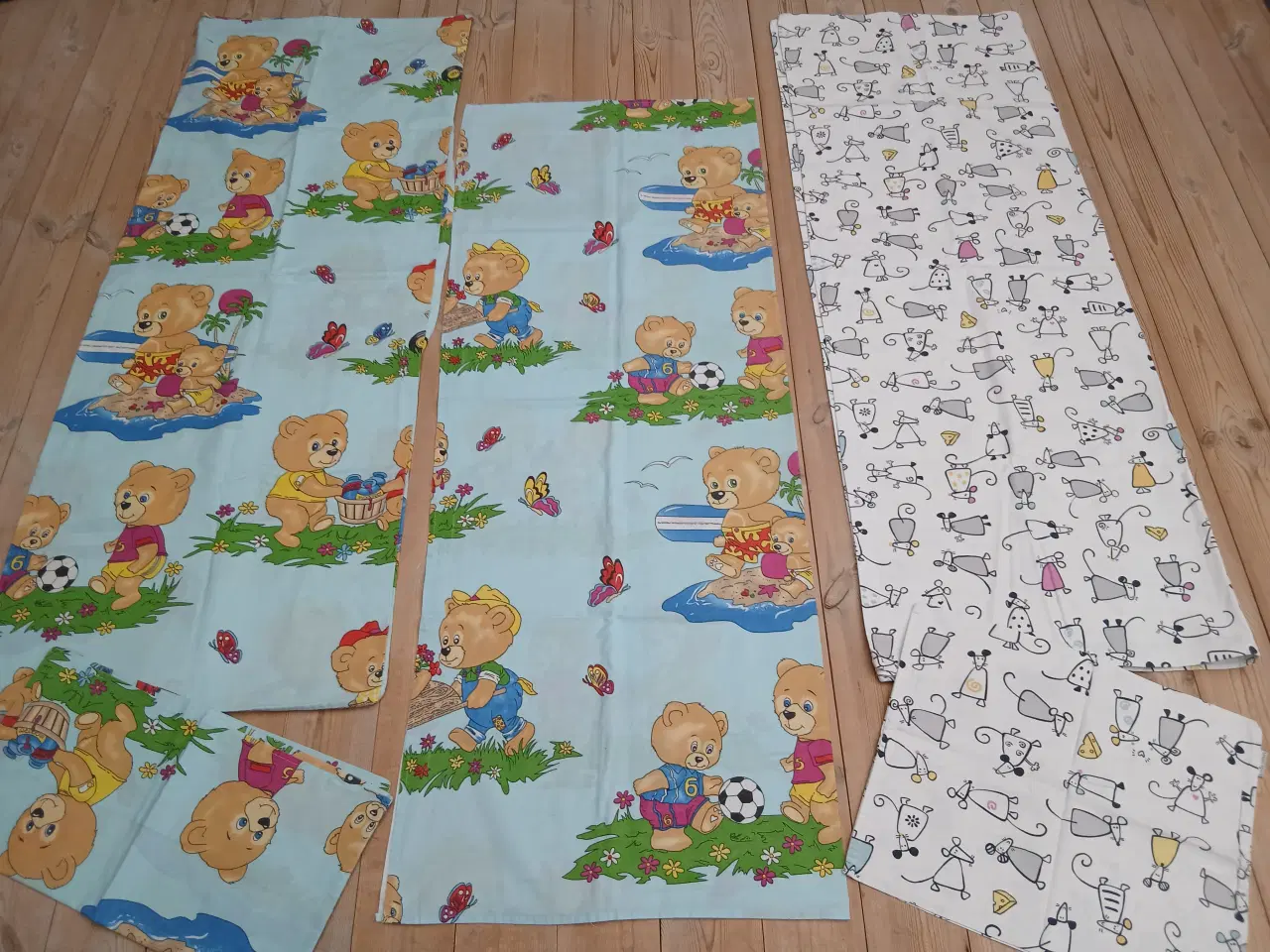 Billede 5 - JUNIOR dyne med andedun - FLOT STAND - SE FOTOS