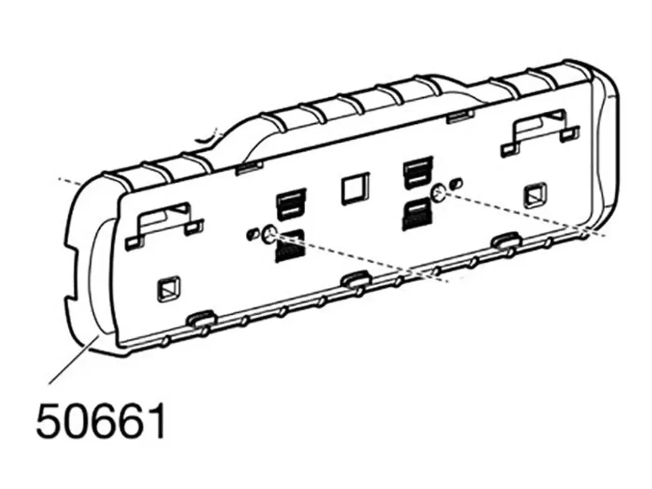 Billede 1 - Thule nr.pladeramme easybase