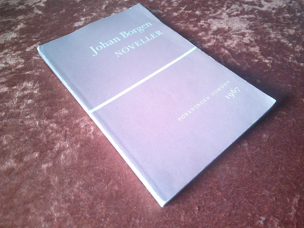 Billede 1 - Noveller, Johan Borgen