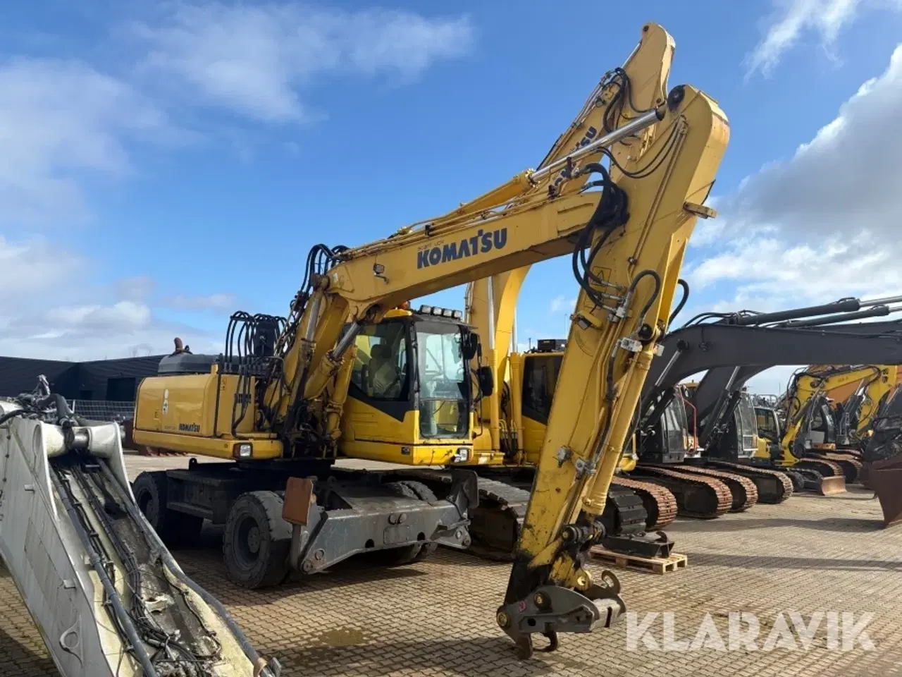 Billede 5 - Gravemaskine Komatsu PW200-7E0