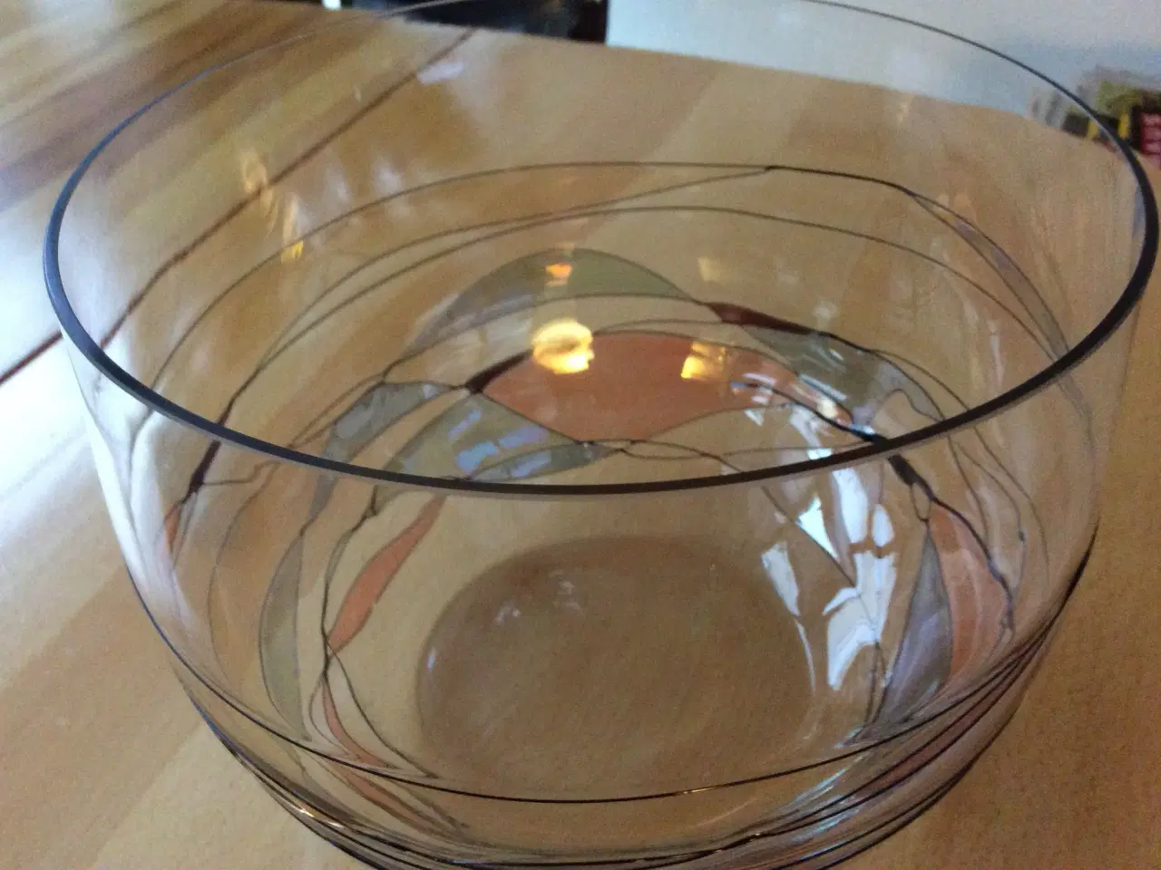 Billede 3 - Yndig glas skål