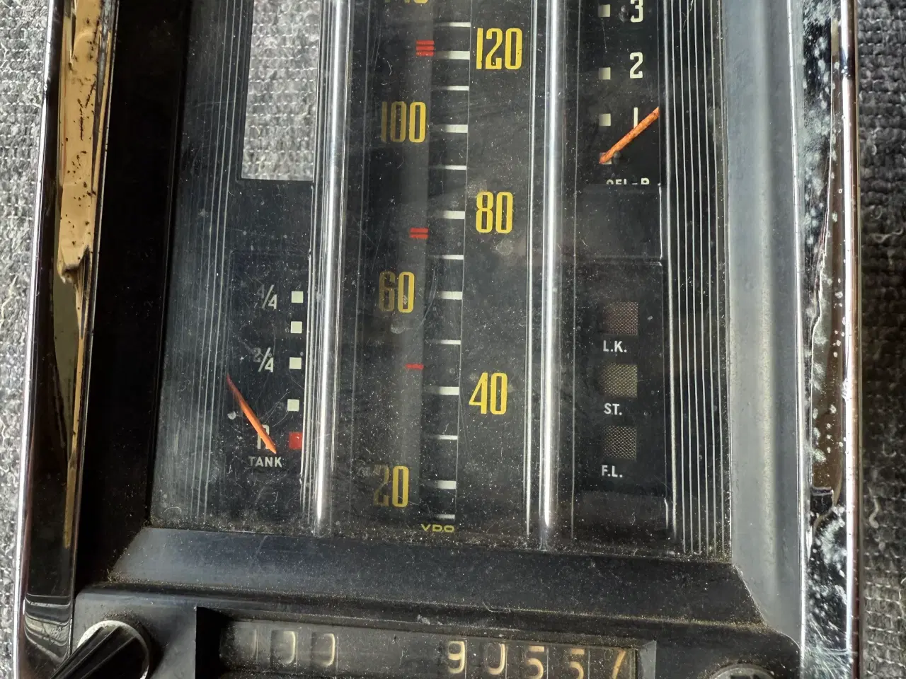 Billede 3 - Mercedes w112 w110 w111 speedometer 1964.