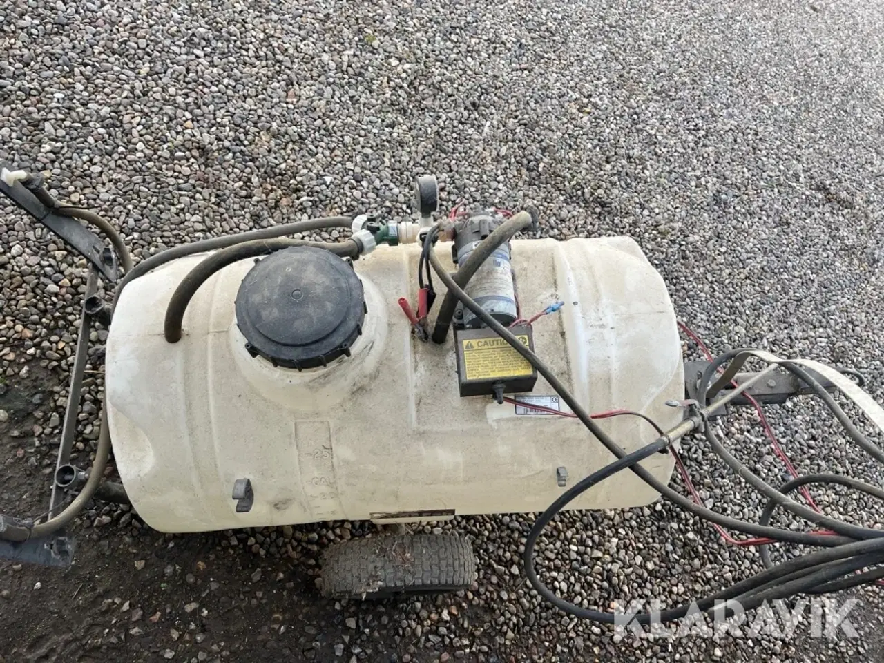 Billede 12 - Sprøjte AGRO-fab 25 liter el pumpe
