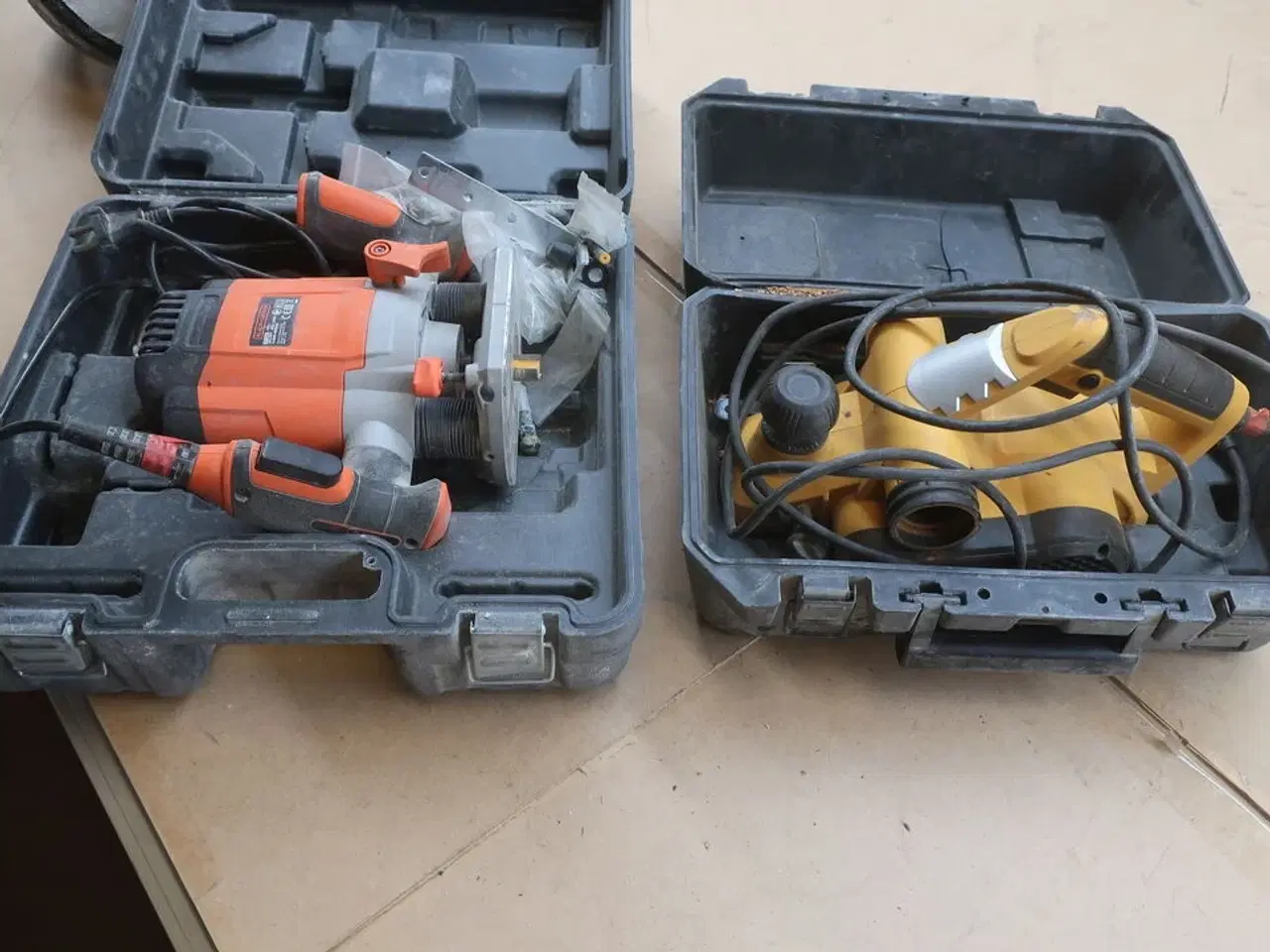 Billede 1 - Overfræser og elhøvl BLACK + DECKER og FALKE