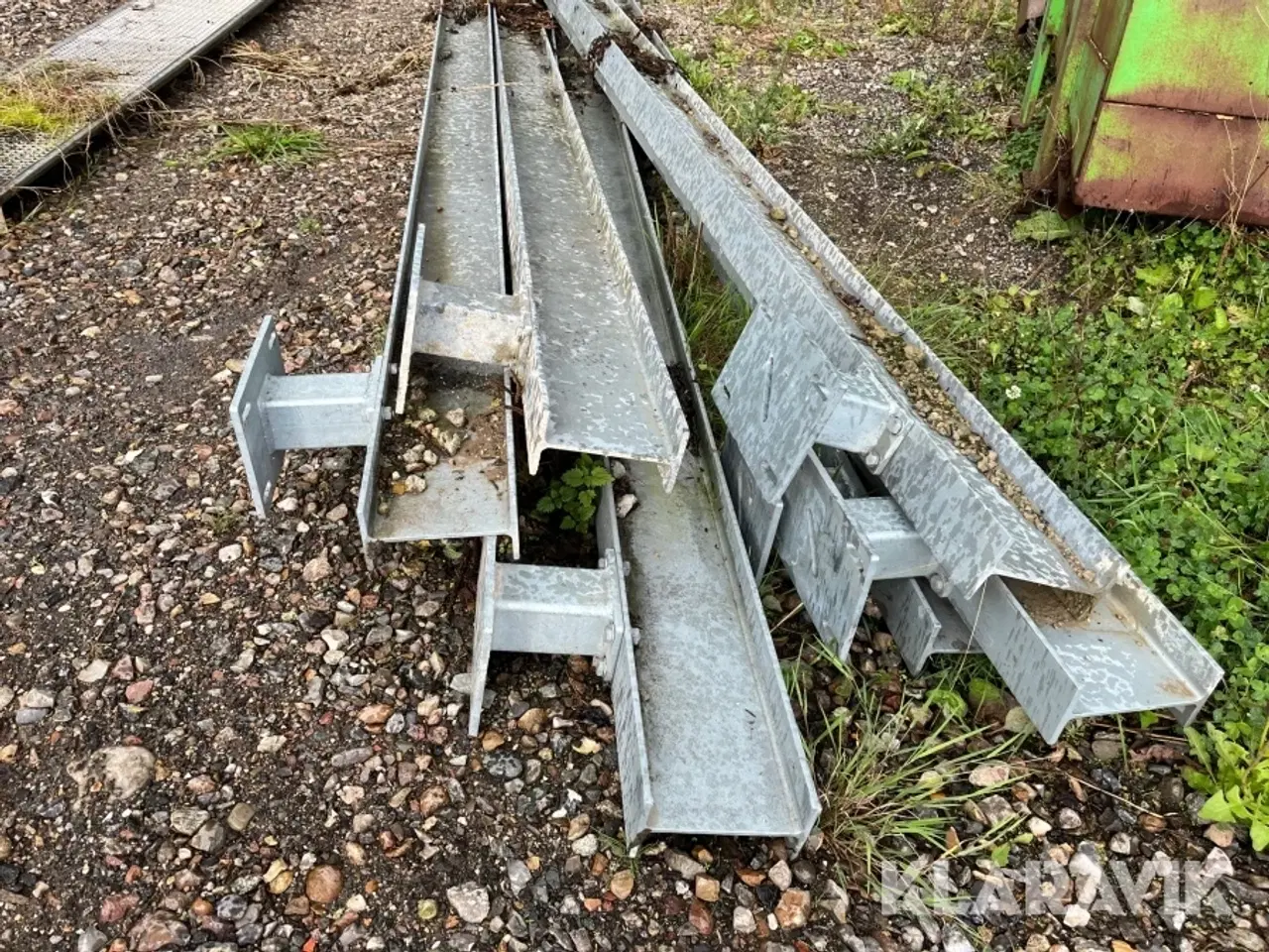 Billede 5 - I jerns bjælker 6 styk galvaniseret