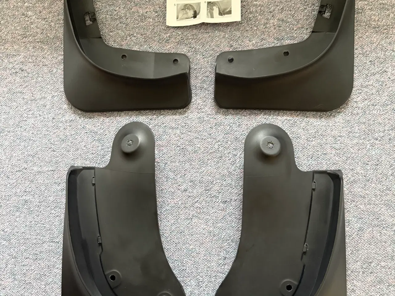 Billede 1 - STÆNKKLAPPER / MUD FLAPS,PASSER TIL TESLA Y 