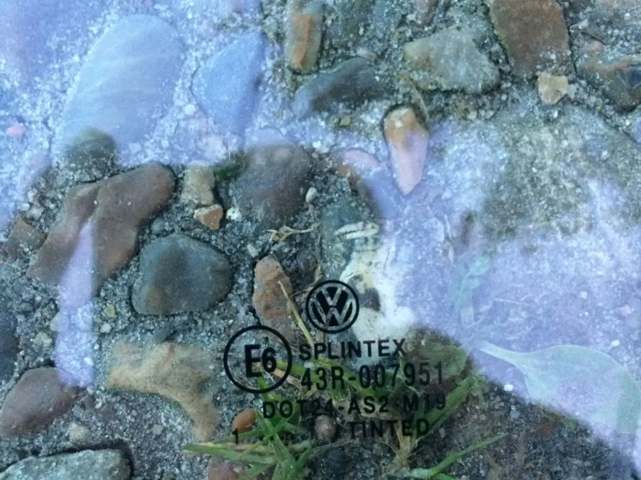 Billede 2 - VW golf 4 Dør rude grøntonet