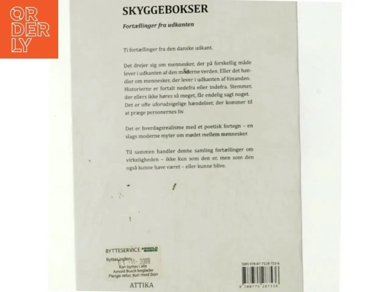 Billede 3 - Skyggebokser : fortællinger fra udkanten af Jørgen Børglum Larsen (Bog)