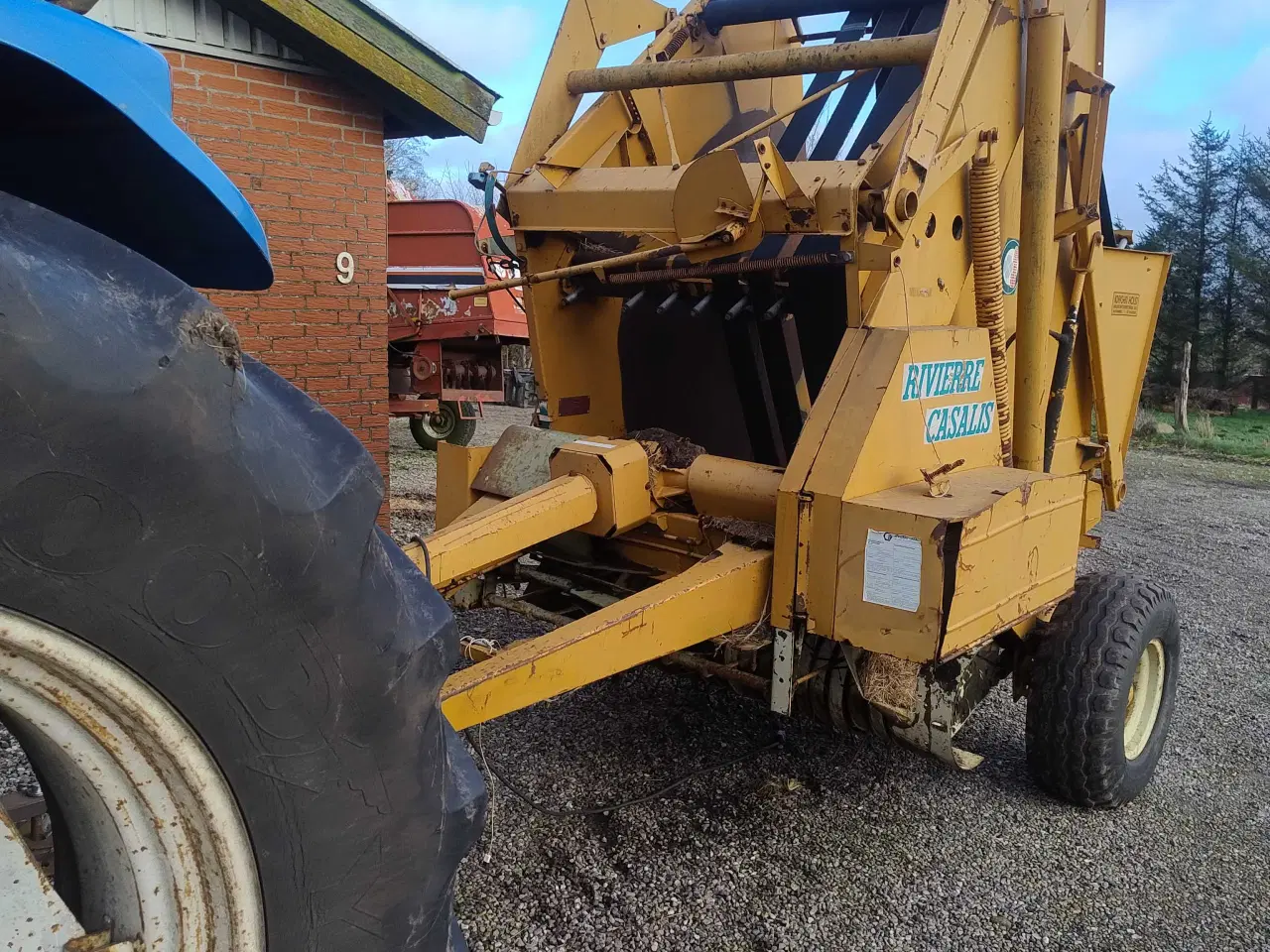 Billede 1 - Rundballepresser reparationsgenstand