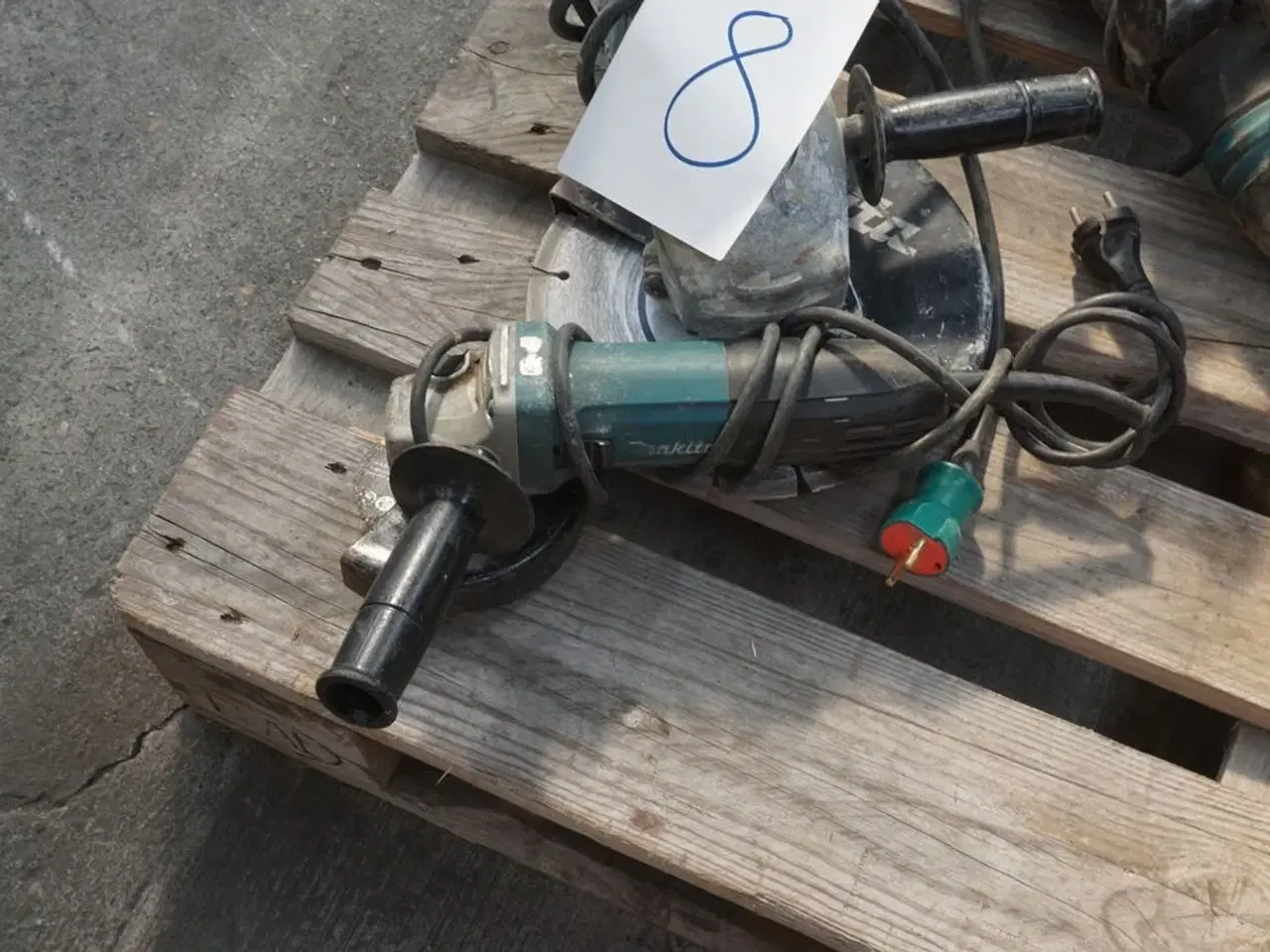 Billede 2 - 2 stk. Vinkelsliber + borehammer MAKITA