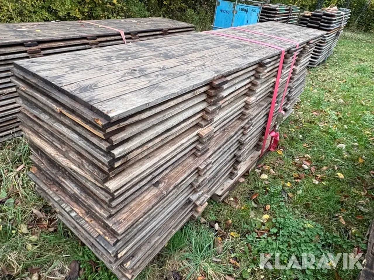 Billede 5 - Gulv til telt 3 paller 60 styk