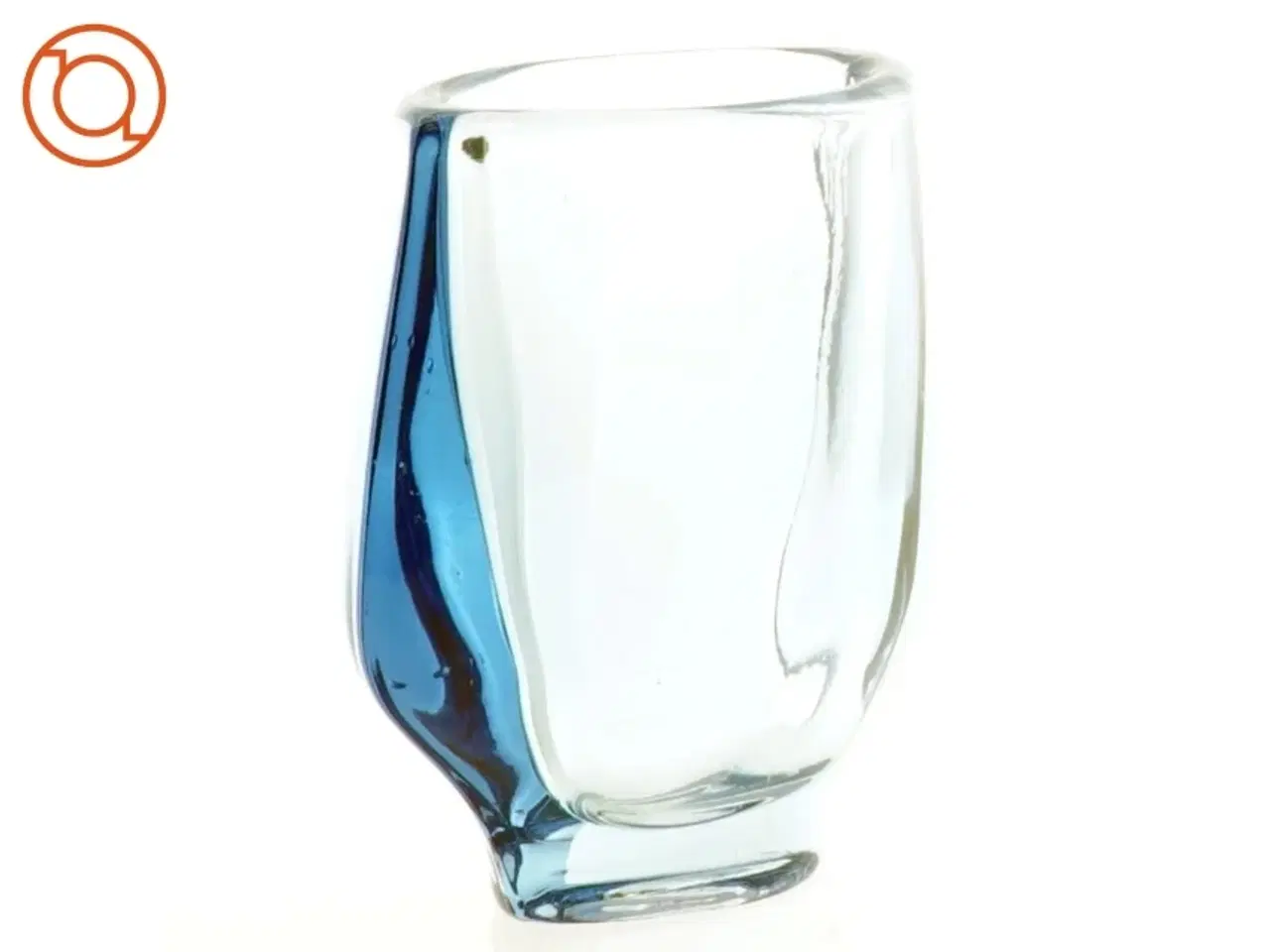 Billede 2 - Vase i glas (str. 8 x 9 cm)
