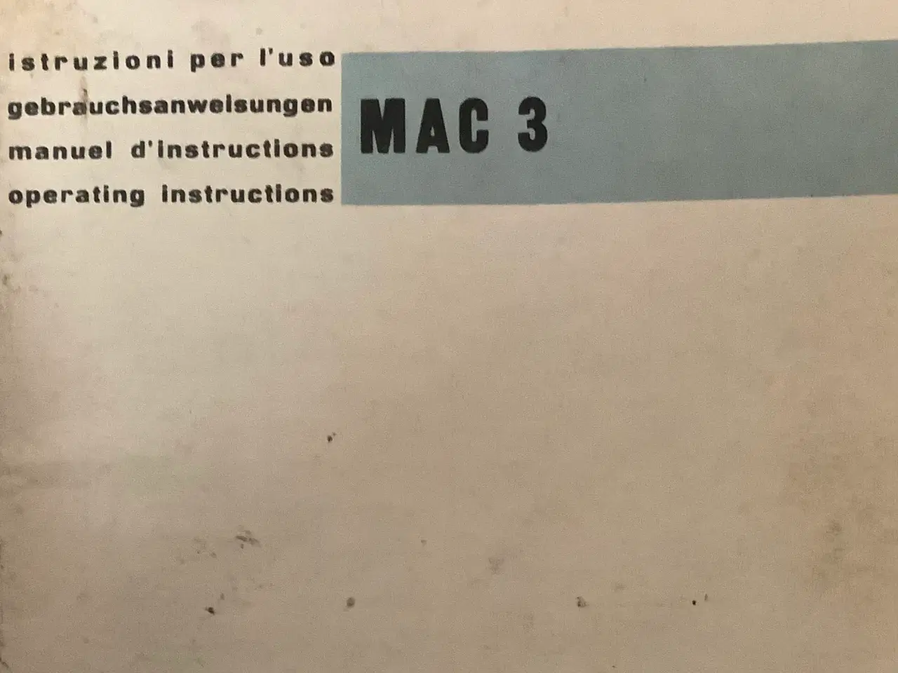Billede 3 - Samleobjekt Bådemotor model MAC 3